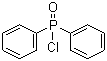 Diphenylphosphinyl chloride molecular structure (CAS 1499-21-4)