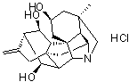 Hetisine hydrochloride molecular structure (CAS 149926-20-5)