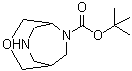 3-Oxa-7,9-diazabicyclo[3.3.2]decane-9-carboxylic acid 1,1-dimethylethyl ester molecular structure (CAS 1499376-20-3)