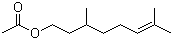 乙酸香茅酯分子结构 (CAS 150-84-5)