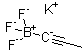 structure of CAS# 1500106-31-9, potassium (T-4)-trifluoro-1-propyn-1-yl-Borate