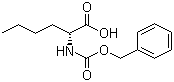 N-Benzyloxycarbonyl-D-norleucine molecular structure (CAS 15027-14-2)