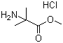 结构式 CAS# 15028-41-8, 2-氨基异丁酸甲酯盐酸盐