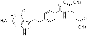 培美曲塞二钠分子结构 (CAS 150399-23-8)