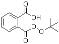 OO-叔丁基单过氧邻苯二甲酸酯分子结构 (CAS 15042-77-0)