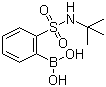 structure of CAS# 150691-04-6, 2-(tert-Butylamino)sulfonylphenylboronic acid