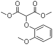 structure of CAS# 150726-89-9, Dimethyl 2-(2-methoxyphenoxy)malonate;2-(2-Methoxyphenoxy)malonic acid dimethyl ester