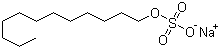 structure of CAS# 151-21-3, Sodium dodecyl sulfate ;Lauryl sulfate sodium salt; Sulfuric acid monododecyl ester sodium salt