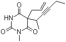 Methohexital molecular structure (CAS 151-83-7)