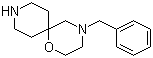 4-(Phenylmethyl)-1-oxa-4,9-diazaspiro[5.5]undecane molecular structure (CAS 151096-97-8)