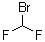 Difluorobromomethane molecular structure (CAS 1511-62-2)