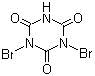 1,3-Dibromo-1,3,5-triazine-2,4,6(1H,3H,5H)-trione molecular structure (CAS 15114-43-9)