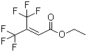 structure of CAS# 1513-60-6, Ethyl 4,4,4-trifluoro-3-(trifluoromethyl)crotonate