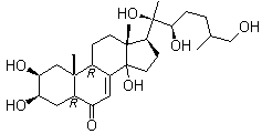 Inokosterone molecular structure (CAS 15130-85-5)