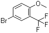 结构式 CAS# 1514-11-0, 4-溴-2-(三氟甲基)苯甲醚