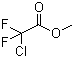 structure of CAS# 1514-87-0, Methyl chlorodifluoroacetate;Methyl 2-chloro-2,2-difluoroacetate