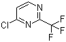 structure of CAS# 1514-96-1, 4-Chloro-2-trifluoromethyl-pyrimidine;4-Chloro-2-(trifluoromethyl)pyrimidine