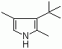 3-tert-Butyl-2,4-dimethylpyrrole molecular structure (CAS 151464-91-4)