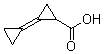 2-Cyclopropylidenecyclopropanecarboxylic acid molecular structure (CAS 151964-06-6)