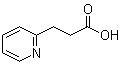 2-吡啶丙酸分子结构 (CAS 15197-75-8)