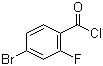 structure of CAS# 151982-51-3, 2-Fluoro-4-bromobenzoyl chloride