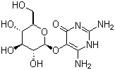 结构式 CAS# 152-93-2, 蚕豆甙; 蚕豆苷; 蚕豆嘧啶葡糖甙
