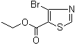structure of CAS# 152300-60-2, 4-Bromo-5-thiazolecarboxylic acid ethyl ester
