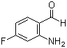 结构式 CAS# 152367-89-0, 2-氨基-4-氟苯甲醛