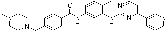 Imatinib molecular structure (CAS 152459-95-5)