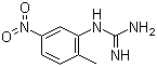 2-Methyl-5-nitrophenylguanidine molecular structure (CAS 152460-07-6)