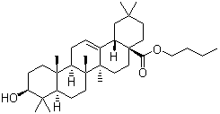 Butyl oleanolate molecular structure (CAS 152507-67-0)
