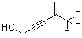 4-(Trifluoromethyl)-4-penten-2-yn-1-ol molecular structure (CAS 152597-85-8)
