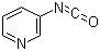 3-Isocyanatopyridine molecular structure (CAS 15268-31-2)