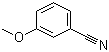 structure of CAS# 1527-89-5, 3-Methoxybenzonitrile