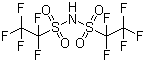structure of CAS# 152894-10-5, N,N-Bis(pentafluoroethanesulphonyl)imide