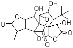 Ginkgolide M molecular structure (CAS 15291-78-8)
