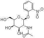 2-Nitrophenyl 2-(acetylamino)-2-deoxy-beta-D-galactopyranoside molecular structure (CAS 152957-34-1)