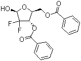 2-Deoxy-2,2-difluoro-D-ribofuranose-3,5-dibenzoate molecular structure (CAS 153012-08-9)
