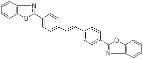 2,2'-(1,2-Ethenediyldi-4,1-phenylene)bisbenzoxazole molecular structure (CAS 1533-45-5)
