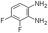 structure of CAS# 153505-39-6, 3,4-Difluorophenylene-1,2-diamine;1,2-Diamino-3,4-difluorobenzene; 3,4-Difluorobenzene-1,2-diamine; 5,6-Difluorobenzene-1,2-diamine