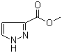 吡唑-3-羧酸甲酯分子结构 (CAS 15366-34-4)