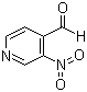 structure of CAS# 153813-70-8, 3-Nitropyridine-4-carboxaldehyde