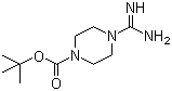 tert-Butyl 4-carbamimidoylpiperazine-1-carboxylate molecular structure (CAS 153836-14-7)