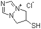 6,7-Dihydro-6-mercapto-5H-pyrazolo[1,2-a][1,2,4]triazolium chloride molecular structure (CAS 153851-71-9)