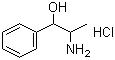 structure of CAS# 154-41-6, DL-Norephedrine hydrochloride;(+/-)-Phenylpropanolamine hydrochloride; DL-2-Amino-1-phenyl-1-propanol hydrochloride