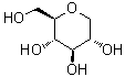 1-脱氧-D-吡喃葡萄糖分子结构 (CAS 154-58-5)