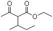 Ethyl 2-(2-butyl)acetoacetate molecular structure (CAS 1540-31-4)