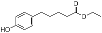 Ethyl 5-(4-hydroxyphenyl)pentanoate molecular structure (CAS 154044-13-0)