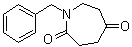 Tetrahydro-1-(phenylmethyl)-1H-azepine-2,5-dione molecular structure (CAS 154195-30-9)