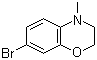 7-Bromo-4-methyl-3,4-dihydro-2H-[1,4]benzoxazine molecular structure (CAS 154264-95-6)